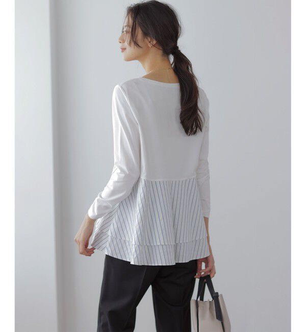 組曲「シャツコンビティアード ロングＴシャツ」|Tシャツ・カットソー|