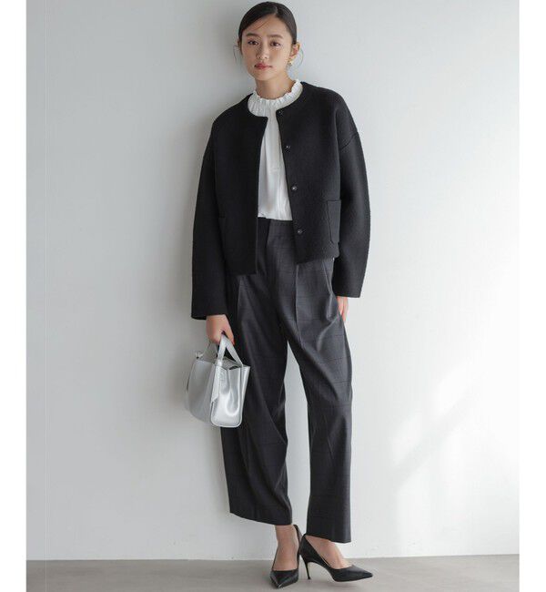 組曲「ライトデシンフリル襟 ブラウス」|シャツ・ブラウス|