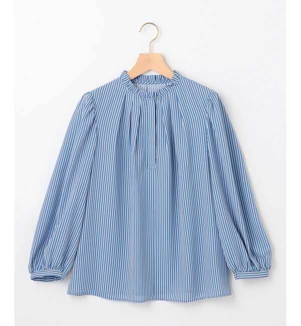 組曲「ライトデシンフリル襟 ブラウス」|シャツ・ブラウス|
