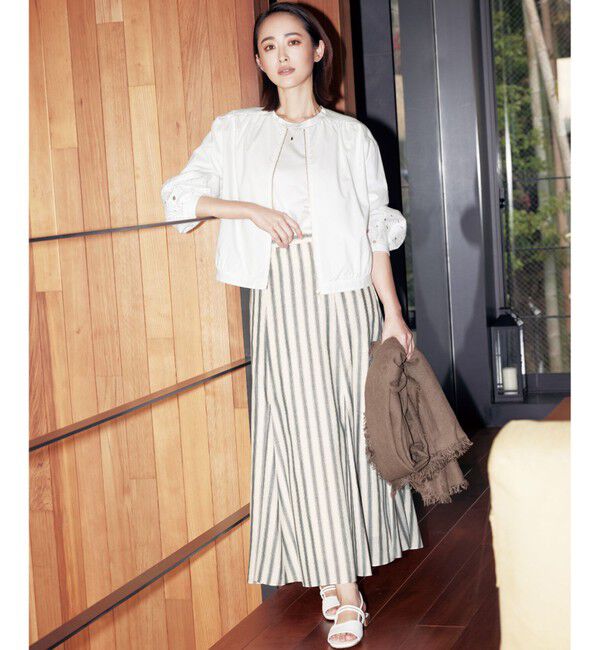 自由区「リネンハイゲージ ストール」|ストール|