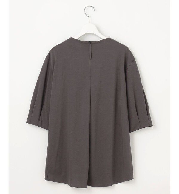 自由区「【洗える】ハイツイストポンチアシンメトリー カットソー」|Tシャツ・カットソー|