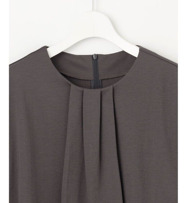 自由区「【洗える】ハイツイストポンチアシンメトリー カットソー」|Tシャツ・カットソー|