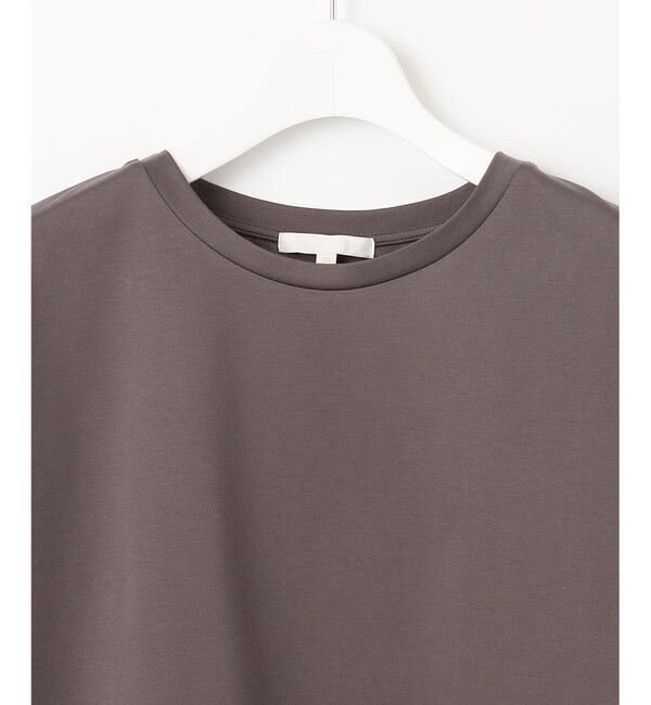 自由区「【洗える】ハイカウントクロップド丈 カットソー」|Tシャツ・カットソー|