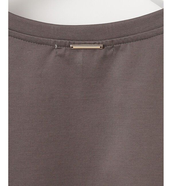 自由区「【洗える】ハイカウントクロップド丈 カットソー」|Tシャツ・カットソー|