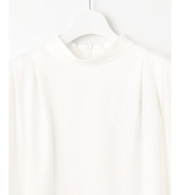 自由区「【洗える】ハイカウントハイネック カットソー」|Tシャツ・カットソー|