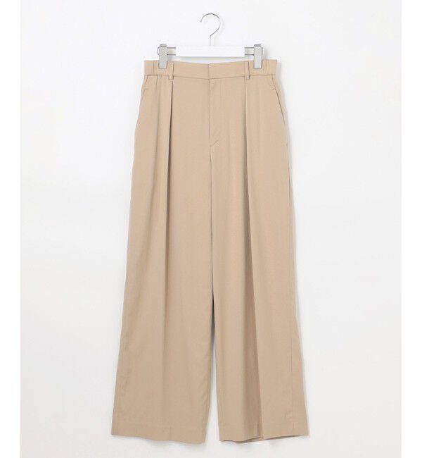 自由区「【セットアップ対応・洗える】ドレープツイルワイド パンツ」|その他|