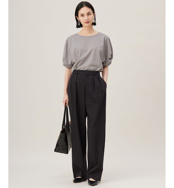 自由区「【セットアップ対応・洗える】LIPストレッチワイドストレート パンツ」|その他|