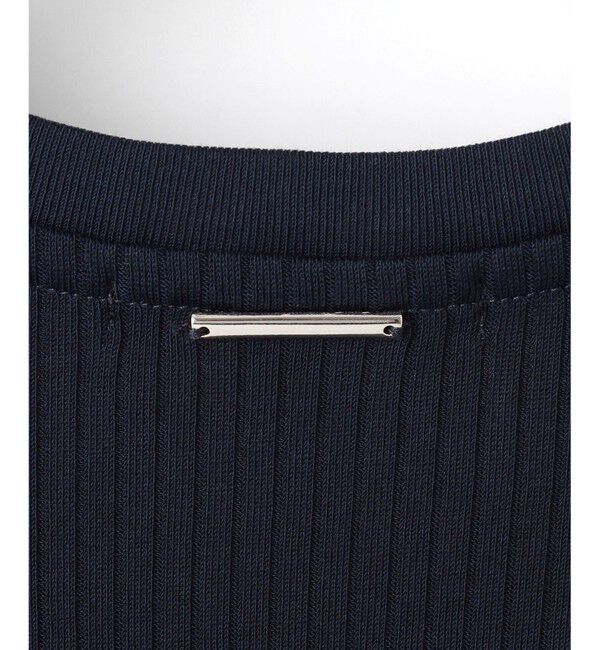 自由区「【ドラマ「明日はもっと いい日になる」着用】ソフトリブ Tシャツ」|Tシャツ・カットソー|