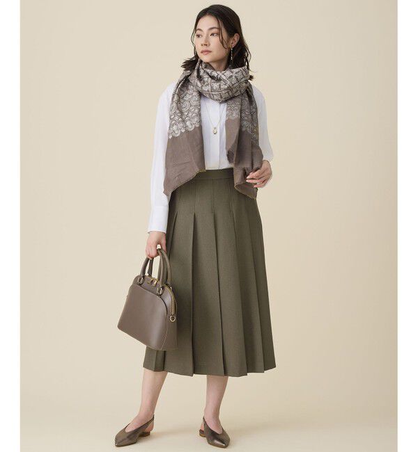 自由区「【カタログ掲載・ご好評につき新色追加・セレモニー】【MILOS】レザーポケット バッグ」|ハンドバッグ|