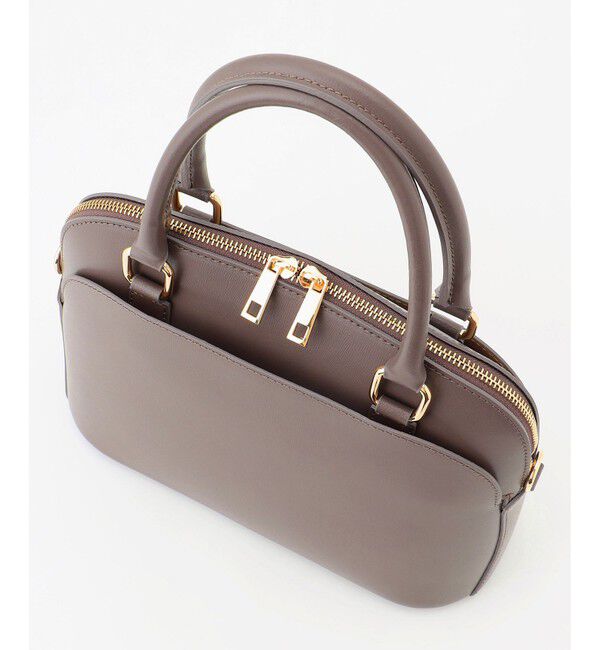 自由区「【カタログ掲載・ご好評につき新色追加・セレモニー】【MILOS】レザーポケット バッグ」|ハンドバッグ|