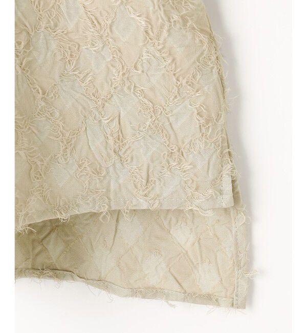 自由区「【セットアップ対応】ワッシャーカットジャカード ブラウス」|シャツ・ブラウス|