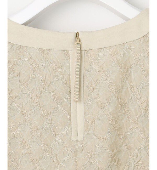 自由区「【セットアップ対応】ワッシャーカットジャカード ブラウス」|シャツ・ブラウス|