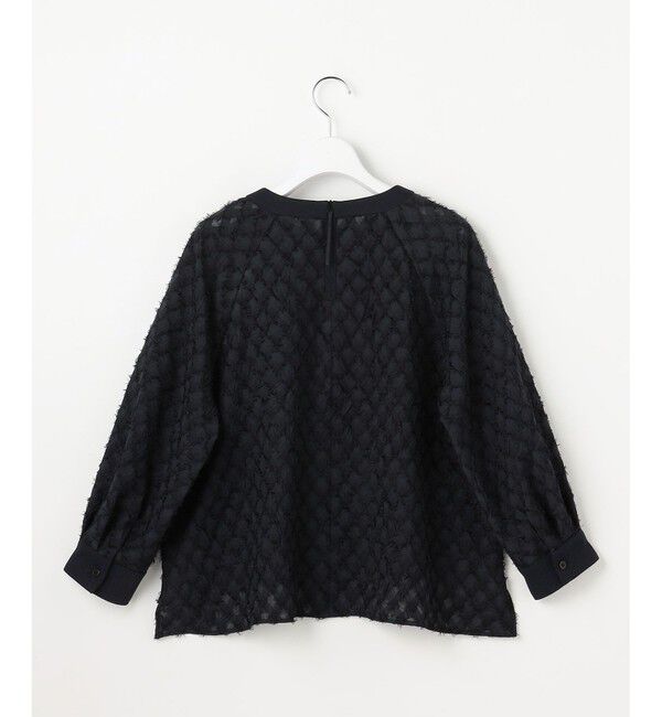 自由区「【セットアップ対応】ワッシャーカットジャカード ブラウス」|シャツ・ブラウス|