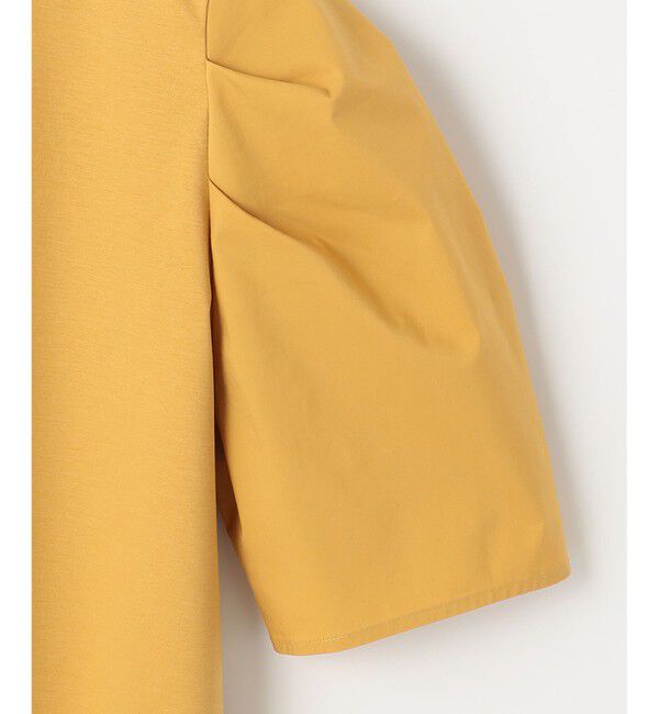 23区「【洗える】スムースデザイン タックディテール カットソー」|Tシャツ・カットソー|