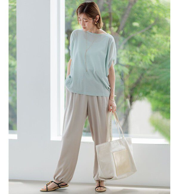 23区「【洗える】シアーTEE」|Tシャツ・カットソー|