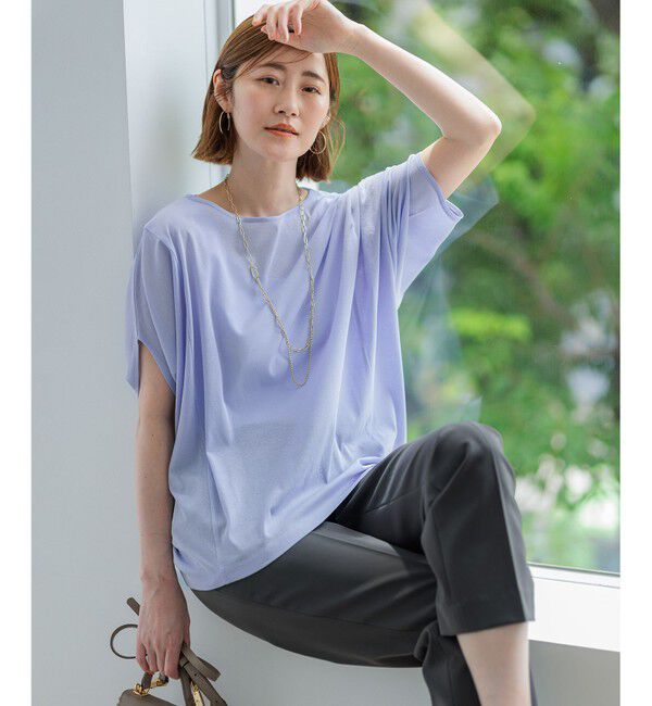 23区「【洗える】シアーTEE」|Tシャツ・カットソー|