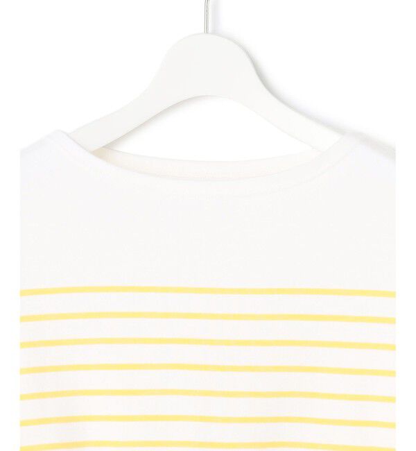 23区「【洗える】Armor-lux スムース パネルボーダー カットソー」|Tシャツ・カットソー|