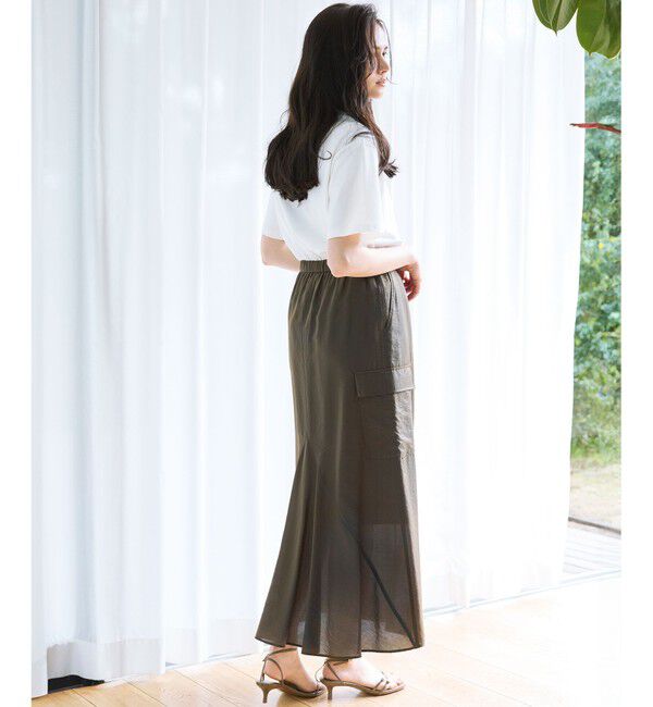 23区「【SLOW/一部店舗限定】MVSコットン ロゴTシャツ」|Tシャツ・カットソー|