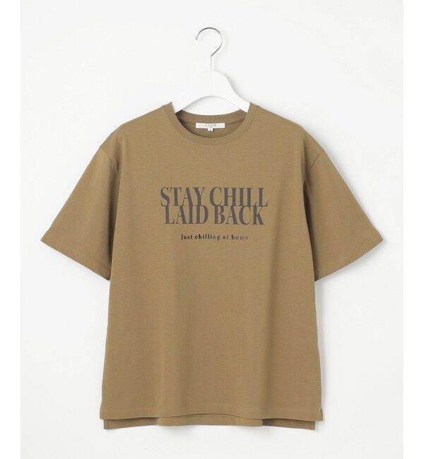 23区「【SLOW/一部店舗限定】MVSコットン ロゴTシャツ」|Tシャツ・カットソー|