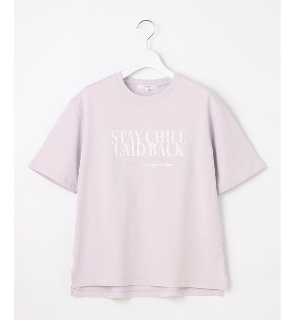 23区「【SLOW/一部店舗限定】MVSコットン ロゴTシャツ」|Tシャツ・カットソー|