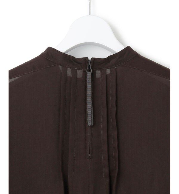 23区「【洗える】シアービエラ チュニック ブラウス」|シャツ・ブラウス|