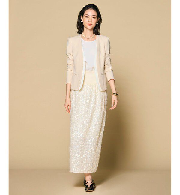 BEIGE,「【L-size】SHELBY / ハーフスリーブブラウス」|シャツ・ブラウス|