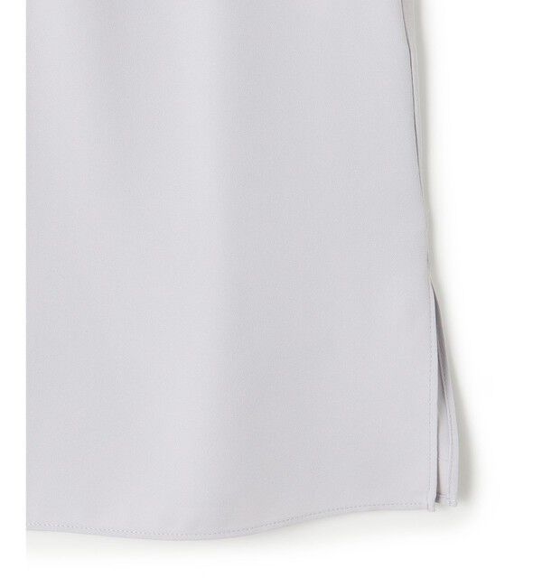 BEIGE,「【L-size】EVA / ハイネックハーフスリーブブラウス」|シャツ・ブラウス|