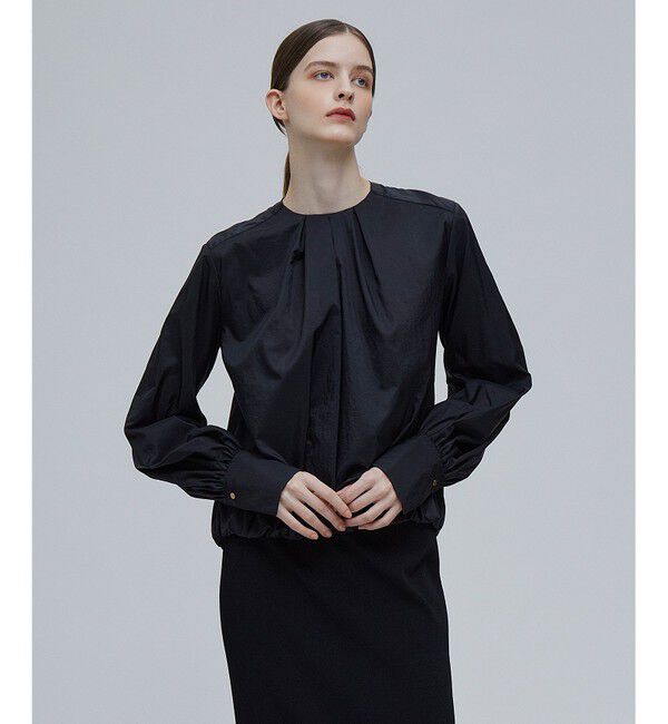 BEIGE,「LISE / バルーンブラウス」|シャツ・ブラウス|Black