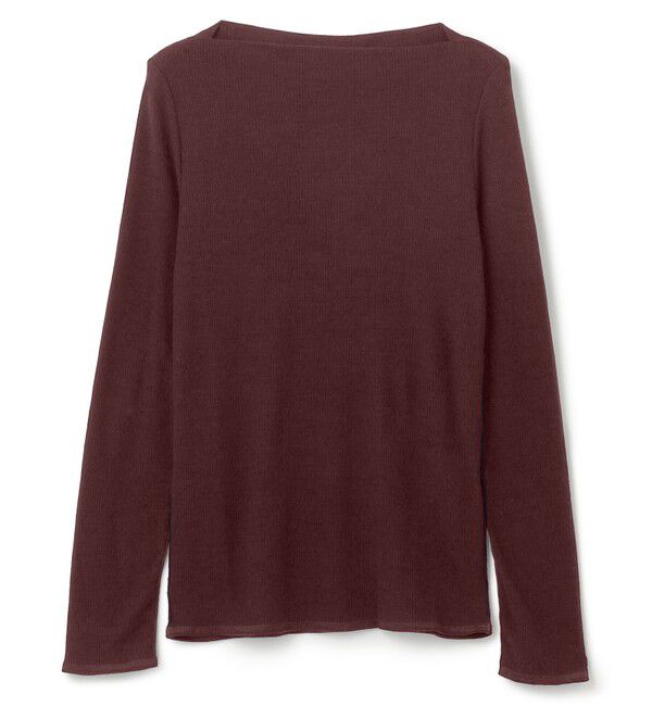 BEIGE,「【一部店舗限定・洗える】FORD / ボートネックトップス」|Tシャツ・カットソー|Bordeaux