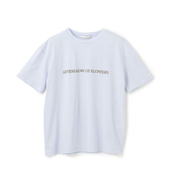 BEIGE,「【洗える】CASSIA / オリジナルロゴTシャツ」|Tシャツ・カットソー|