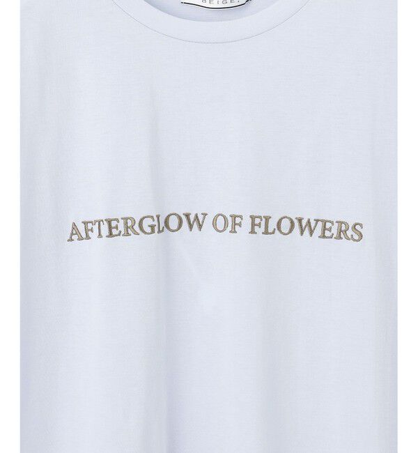 BEIGE,「【洗える】CASSIA / オリジナルロゴTシャツ」|Tシャツ・カットソー|