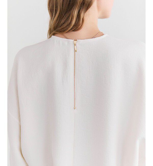 BEIGE,「BROOM / スウェット風ライトフォルムプルオーバー」|Tシャツ・カットソー|