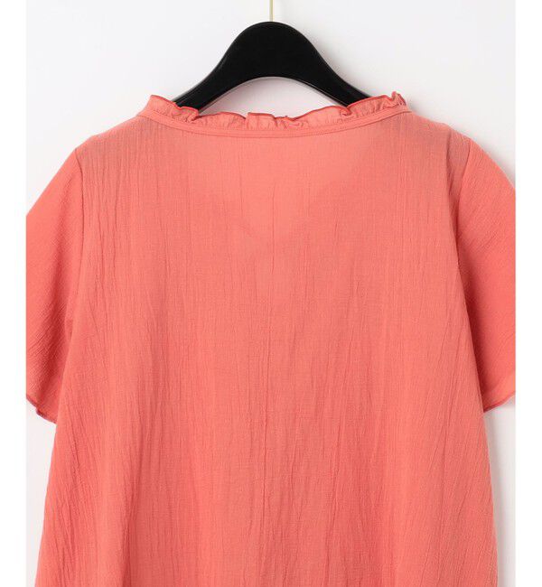  「カットワーク刺繍チュニック」|Tシャツ・カットソー|