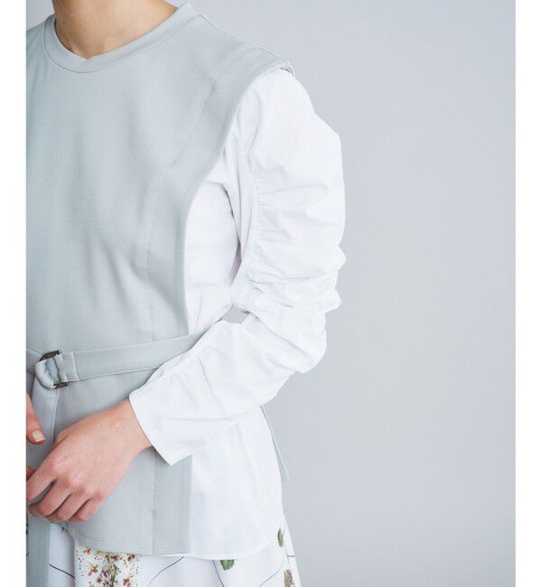 Diagram「ギャザーレイヤードトップ」|Tシャツ・カットソー|