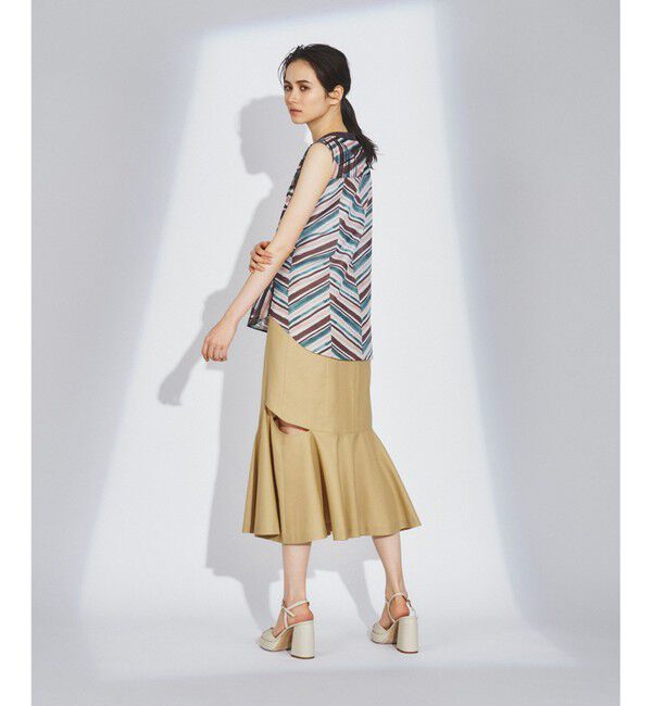 Diagram「カットアウトマーメイドスカート」|スカート|ベージュ