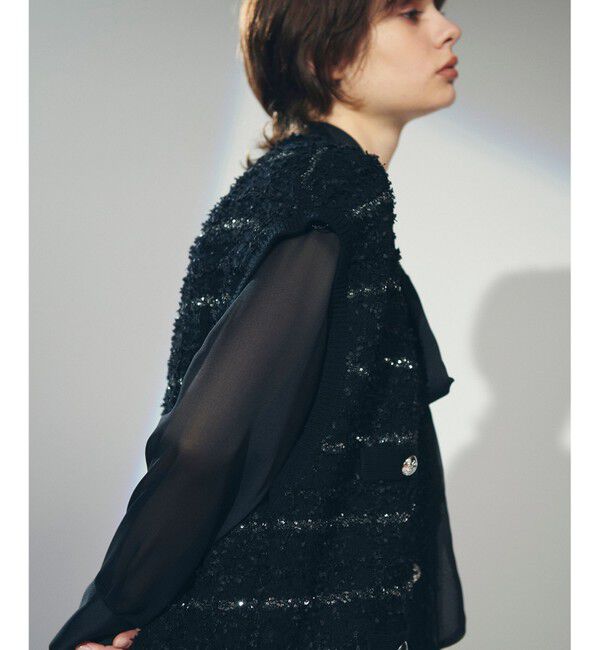 Diagram「ツイードVネックニットベスト」|ベスト・ジレ|