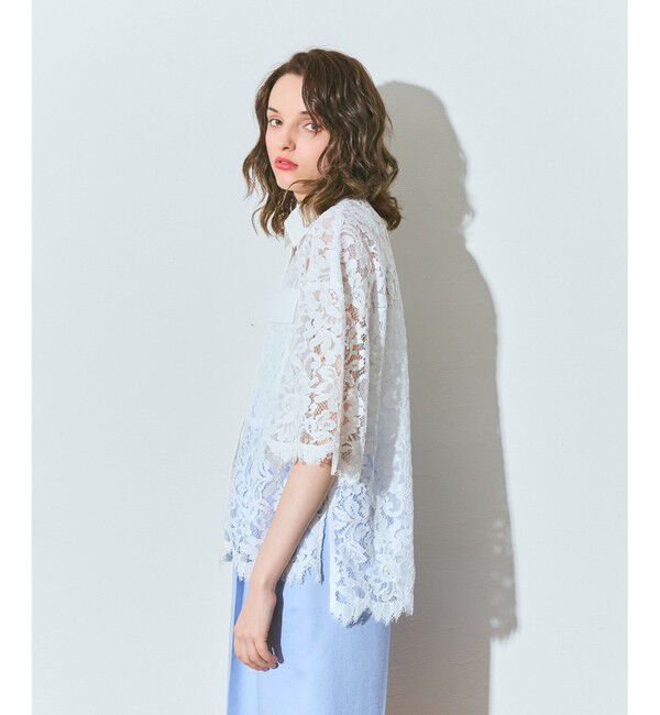 Grace Class「レースコンビシャツ」|シャツ・ブラウス|