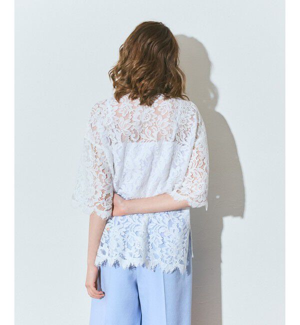 Grace Class「レースコンビシャツ」|シャツ・ブラウス|