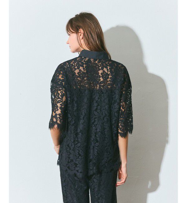 Grace Class「レースコンビシャツ」|シャツ・ブラウス|