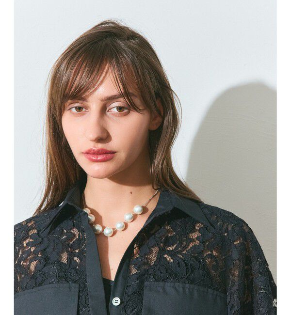 Grace Class「レースコンビシャツ」|シャツ・ブラウス|