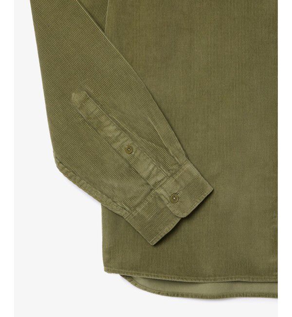 LACOSTE「エッセンシャルコーデュロイシャツ」|シャツ・ブラウス|