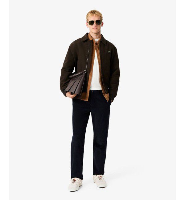 LACOSTE「エッセンシャルコーデュロイシャツ」|シャツ・ブラウス|