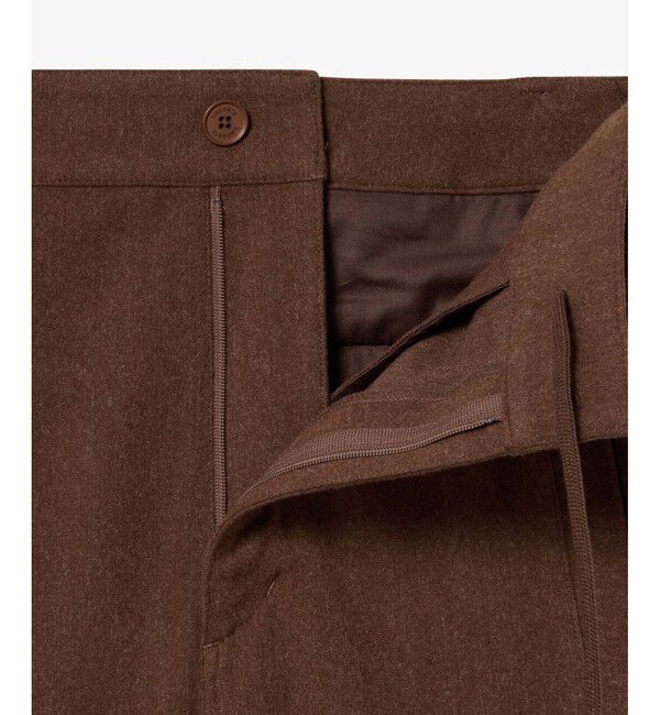 LACOSTE「ストレッチツイル ウールライクワイドパンツ」|その他|