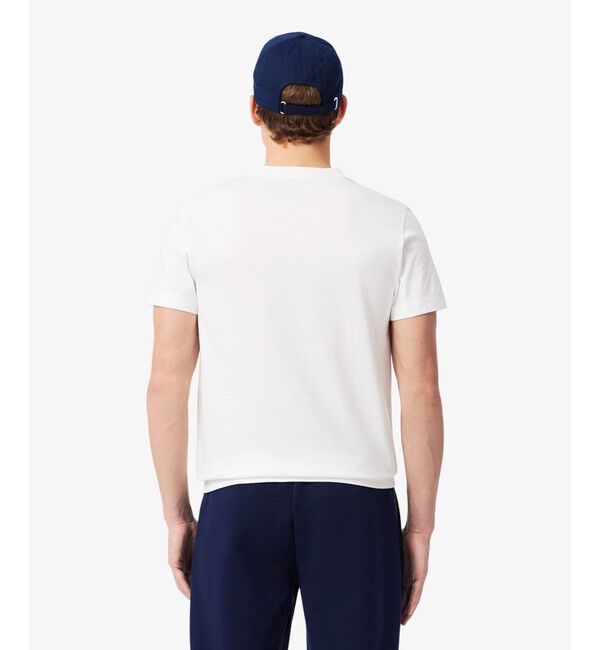 LACOSTE「『ノバク・ジョコビッチ』ドライTシャツ＆キャップ」|Tシャツ・カットソー|