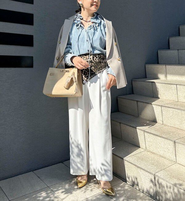 NOLLEY'S「《セットアップ対応》ウォッシャブルハイスペック麻調ダブルジャケット」|テーラードジャケット|