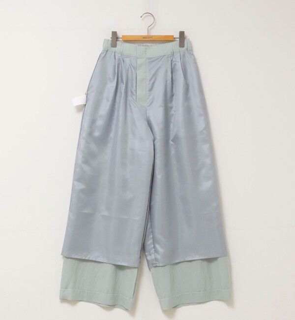 NOLLEY'S「【WEB＆一部店舗限定サイズアイテム】ウォッシャブルセルロースワイドパンツ」|その他|