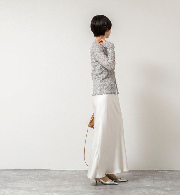 NOLLEY'S sophi「ウォッシャブルストレッチレース両前カーディガン」|カーディガン|