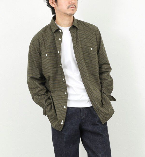 NOLLEY'S goodman「ダブルポケットオーバーシャツ 26SS」|シャツ・ブラウス|