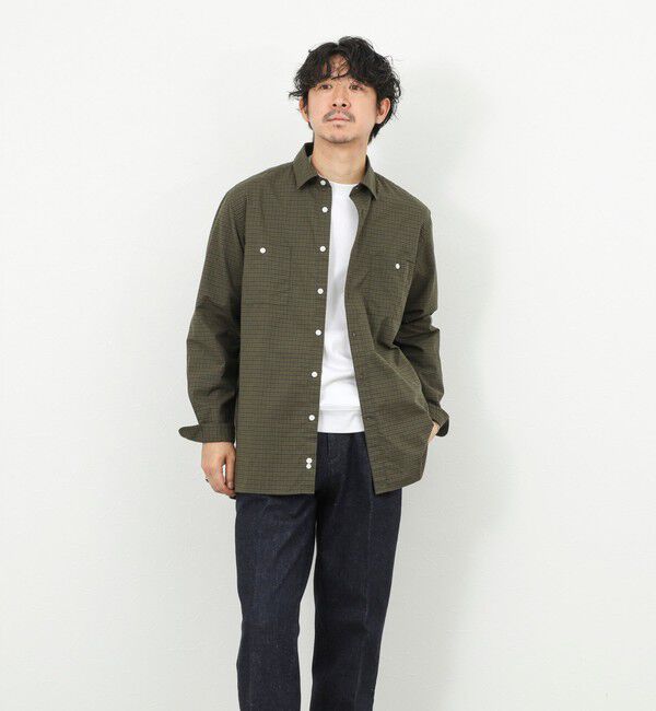 NOLLEY'S goodman「ダブルポケットオーバーシャツ 26SS」|シャツ・ブラウス|