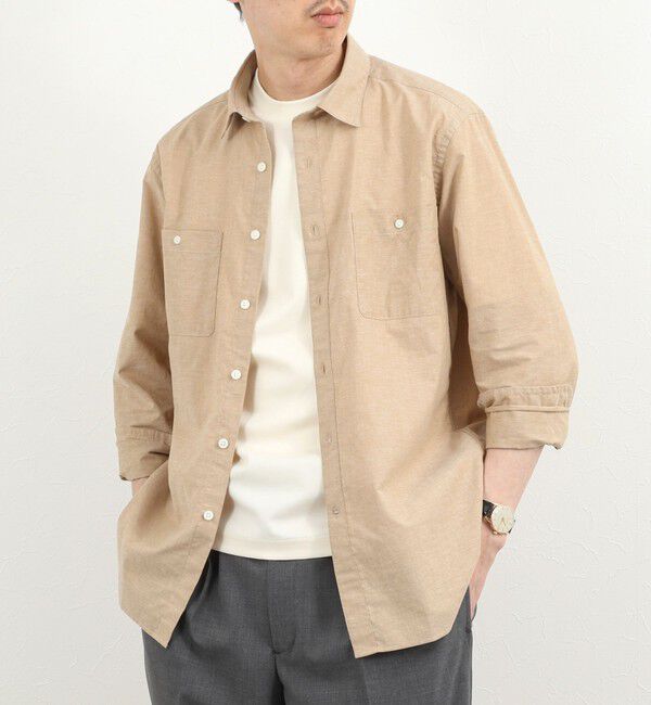 NOLLEY'S goodman「ダブルポケットオーバーシャツ 26SS」|シャツ・ブラウス|